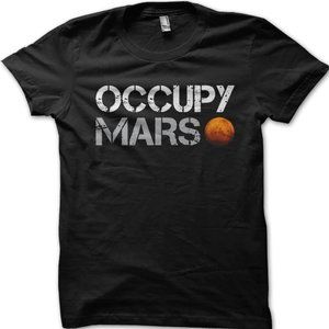 OCCUPY MARS as worn by Elon Musk Tshirt